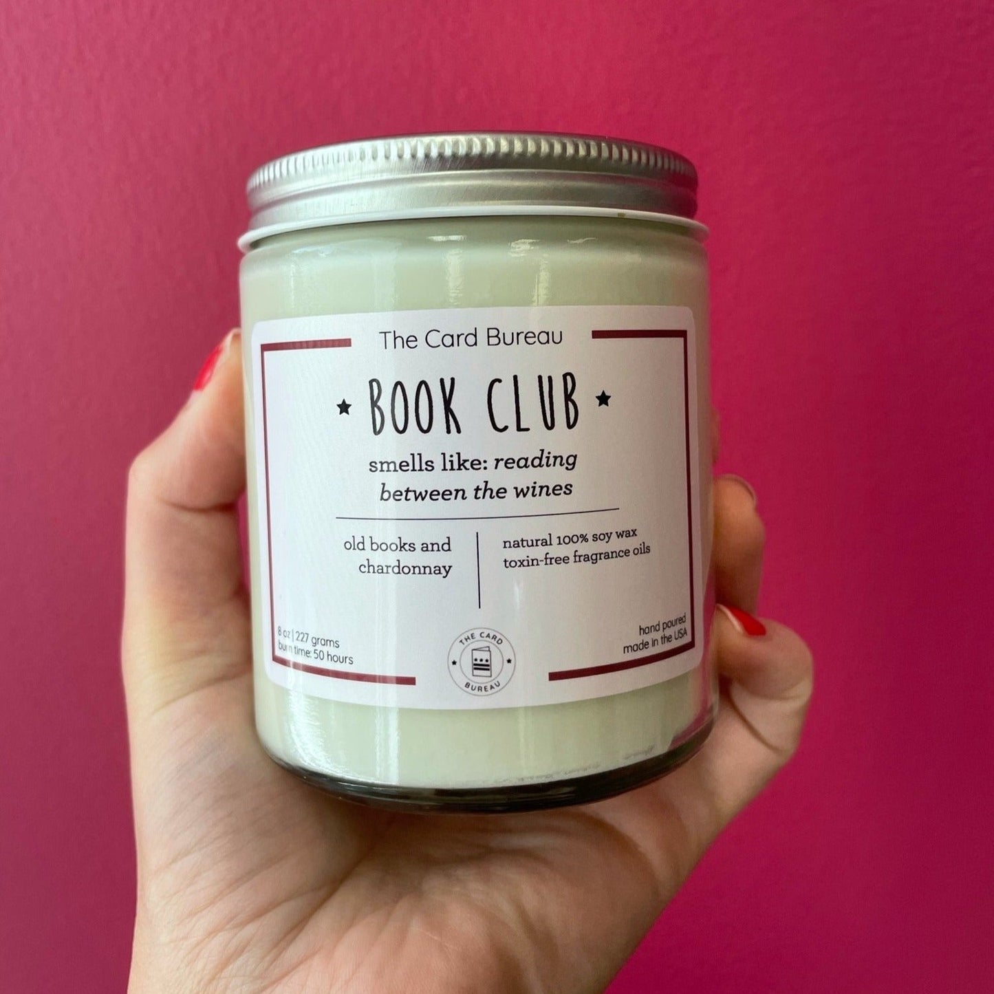 Book Club Candle | book lover gift box by NovelTeas
