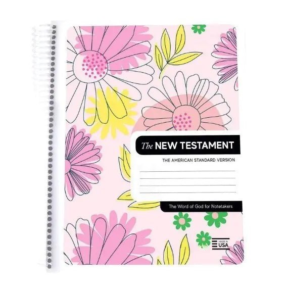 Floral Color Painting Spiral Notebook (A4/A5) | book lover gift box by NovelTeas