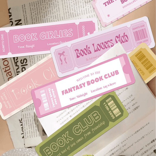 30pcs book lovers bookmarks creative literary students reading books | book lover gift box by NovelTeas