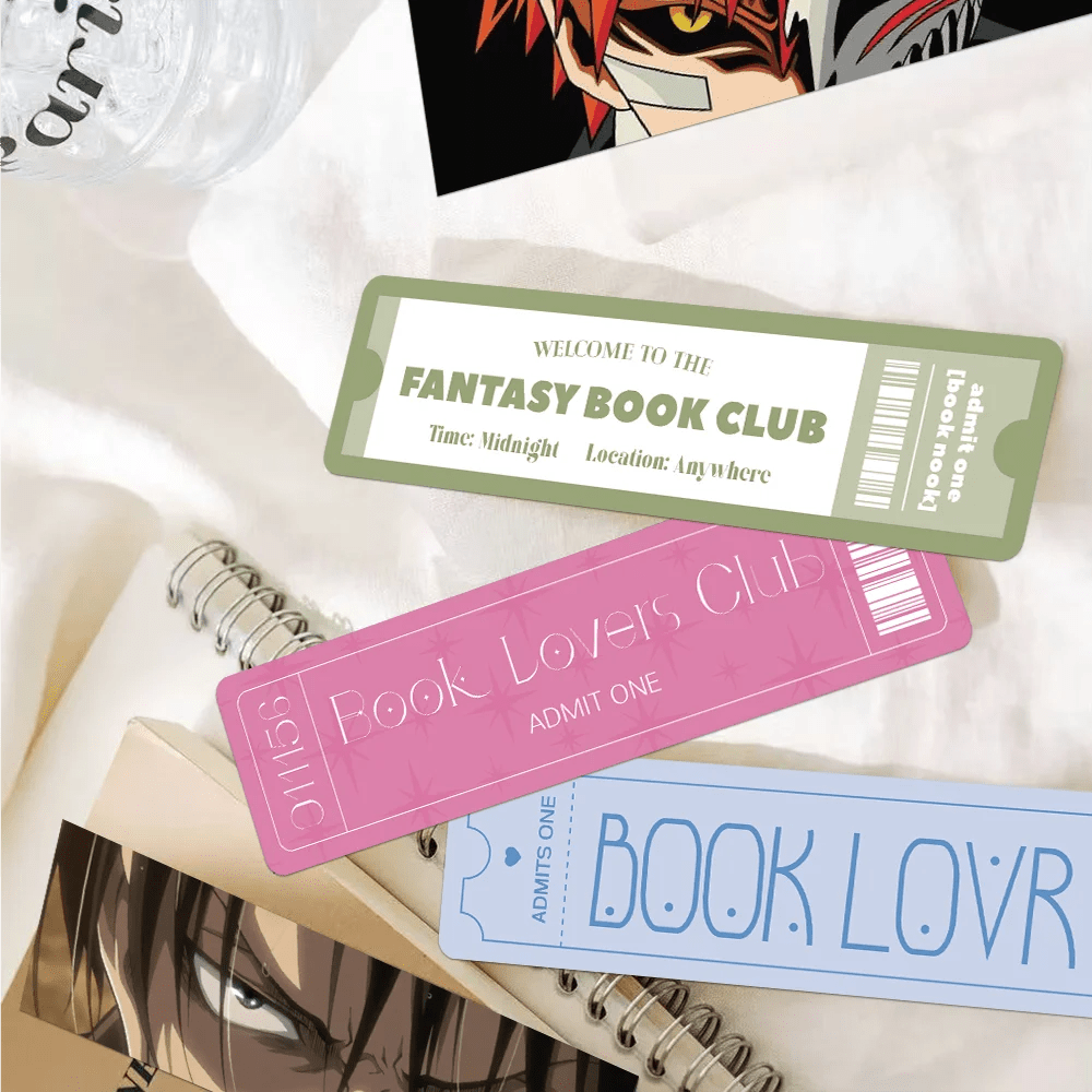 30pcs book lovers bookmarks creative literary students reading books | book lover gift box by NovelTeas