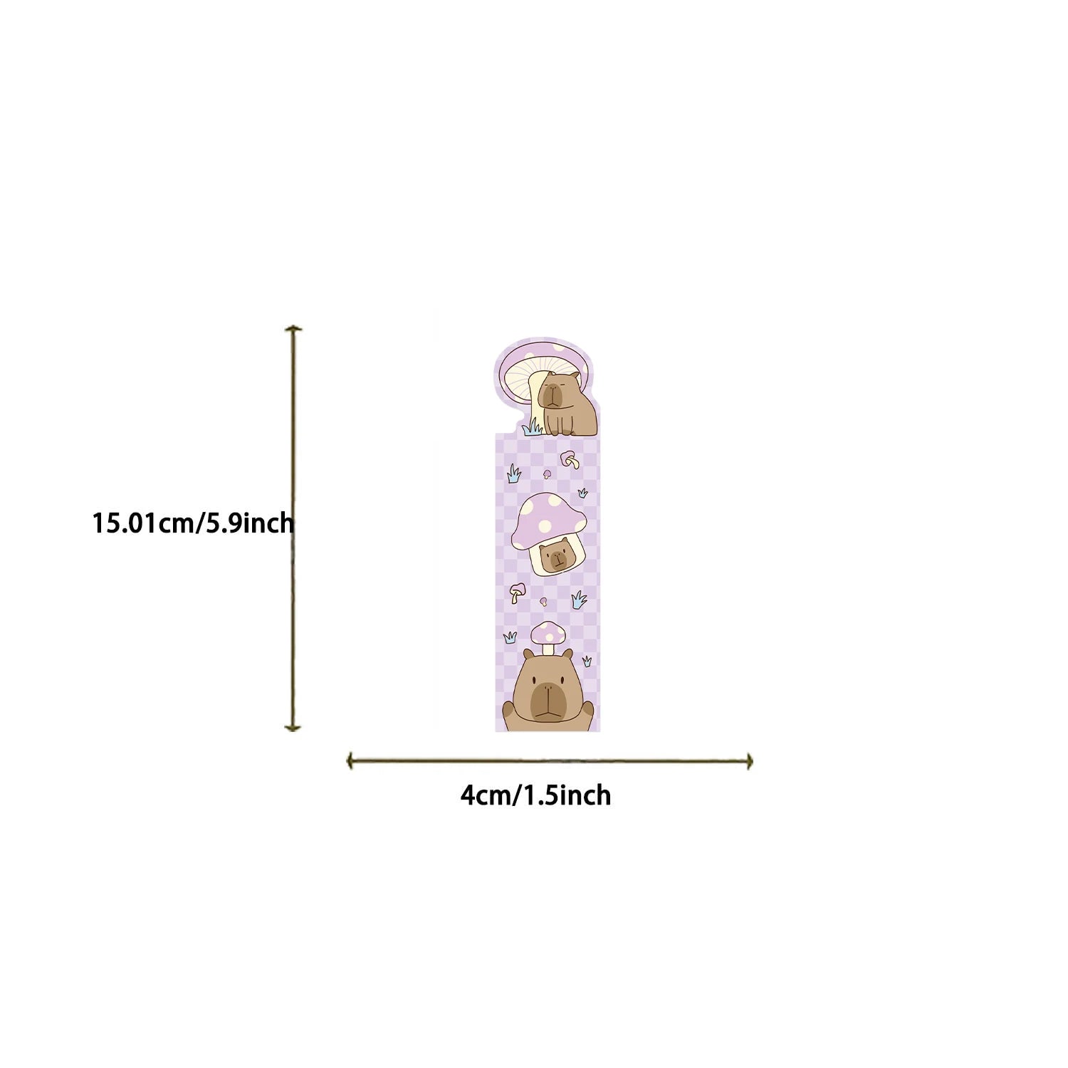 30pcs Capybara Bookmark for Readers Durable Paper Perfect for Book | book lover gift box by NovelTeas