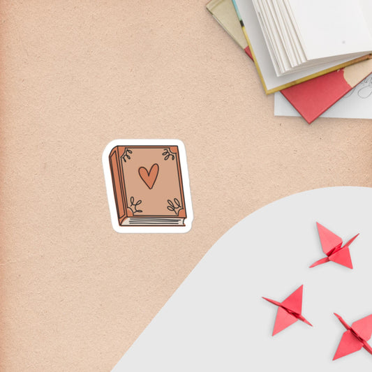 Book Lover Vinyl Sticker – Cozy Reading Book Decal (3 Sizes) | book lover gift box by NovelTeas