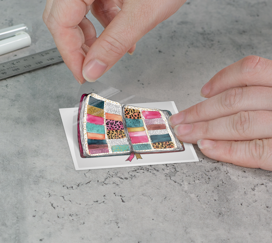Rainbow Chapters – Watercolor Book Sticker