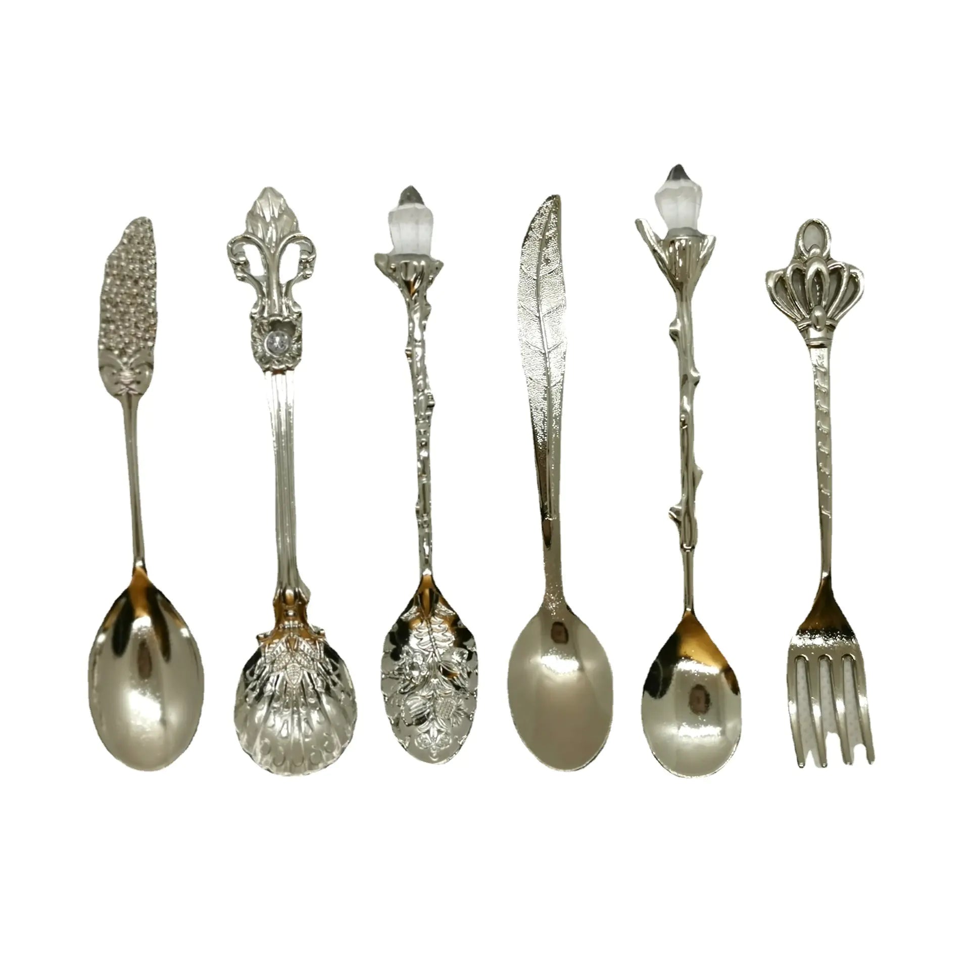 Elegant Vintage Dessert Spoon Set | book lover gift box by NovelTeas