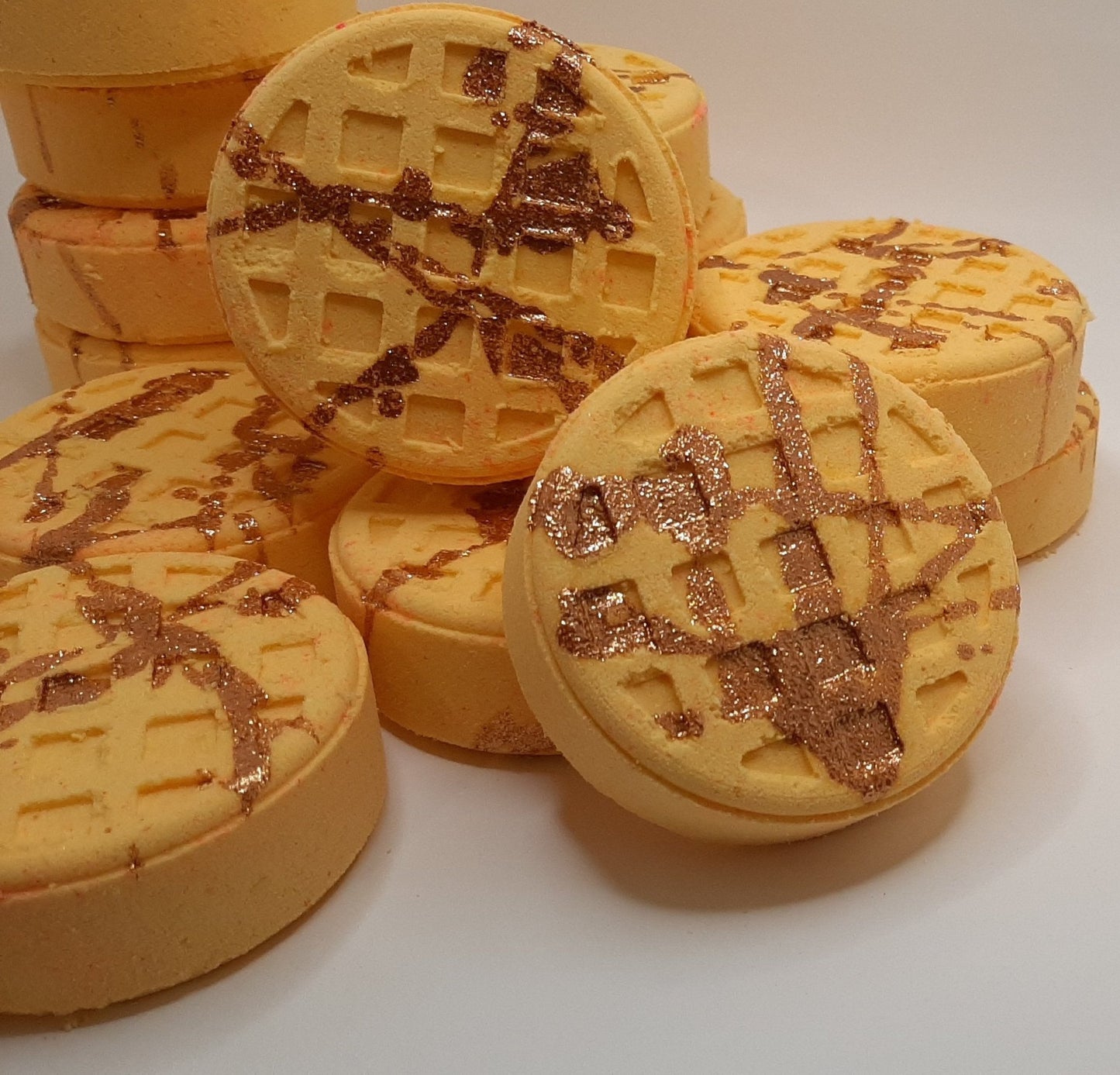 Fall Festival Waffles Bath Bomb | book lover gift box by NovelTeas