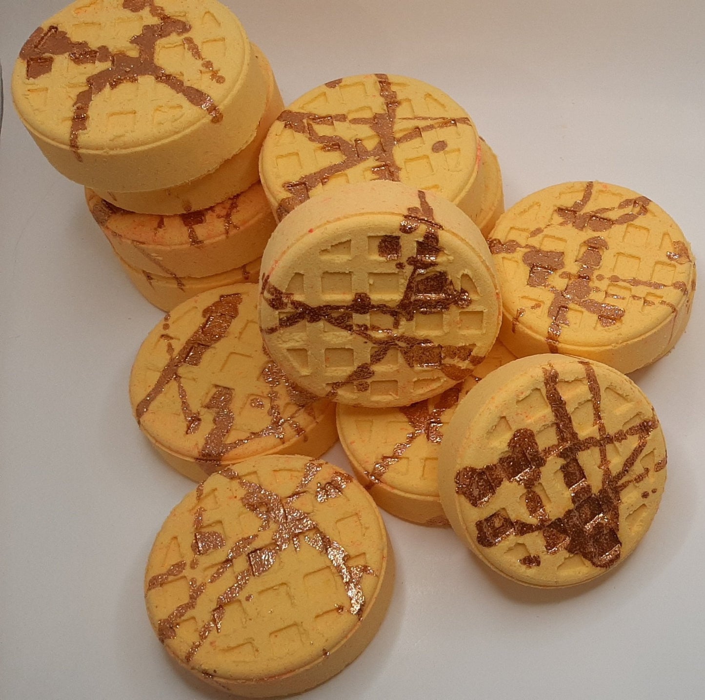 Fall Festival Waffles Bath Bomb | book lover gift box by NovelTeas