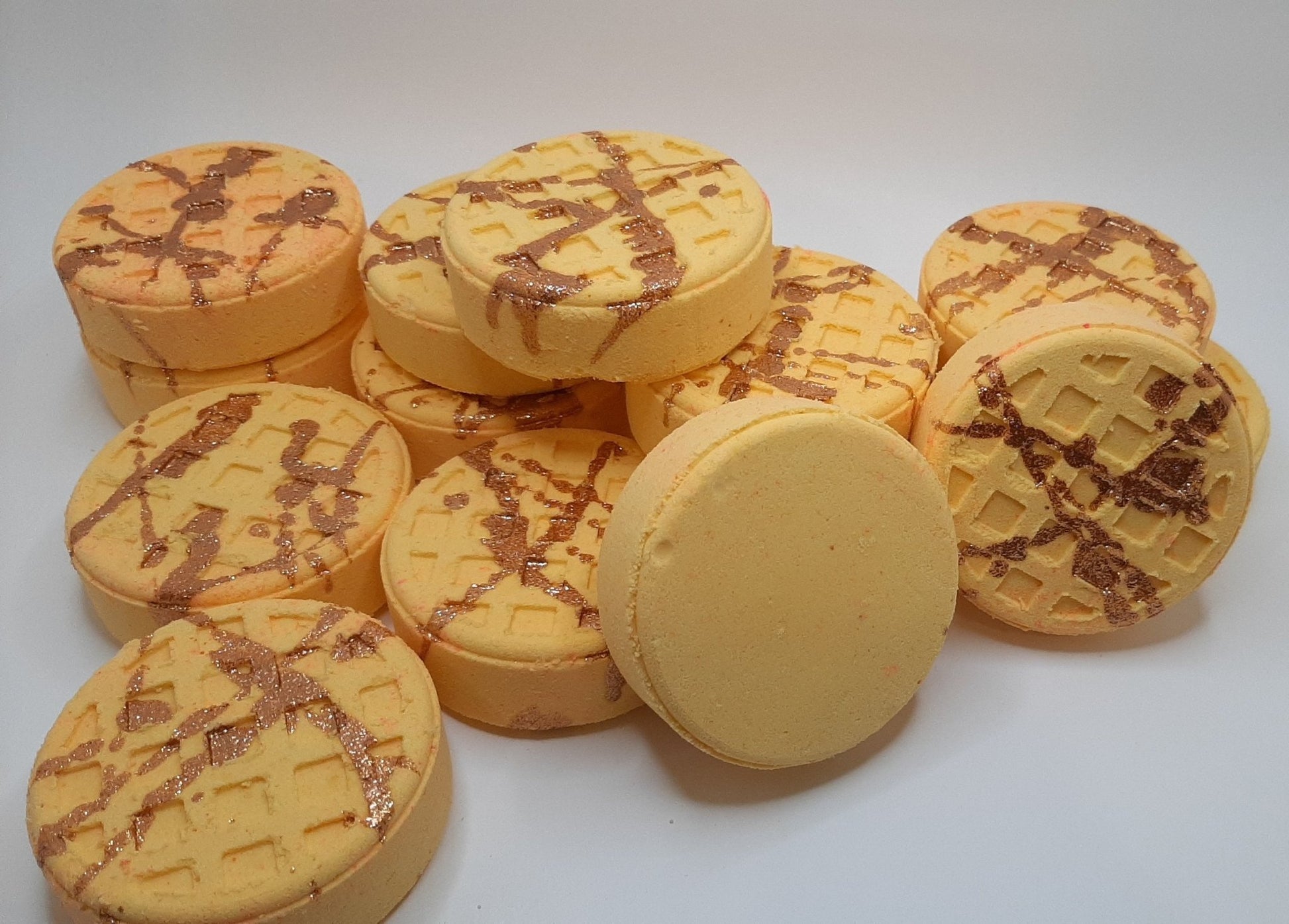 Fall Festival Waffles Bath Bomb | book lover gift box by NovelTeas