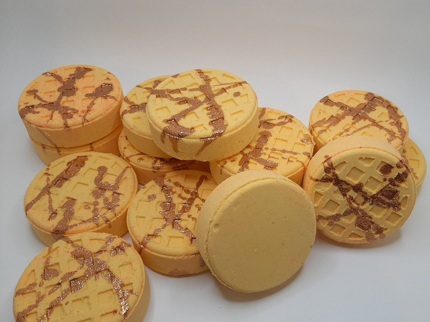 Fall Festival Waffles Bath Bomb | book lover gift box by NovelTeas