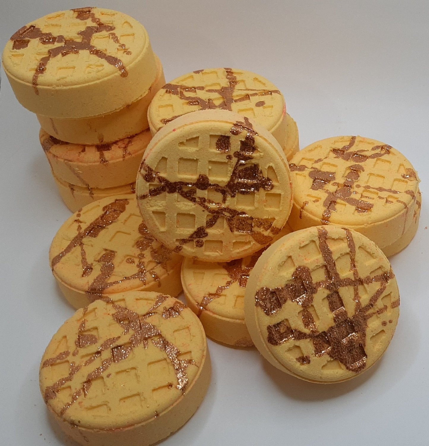 Fall Festival Waffles Bath Bomb | book lover gift box by NovelTeas