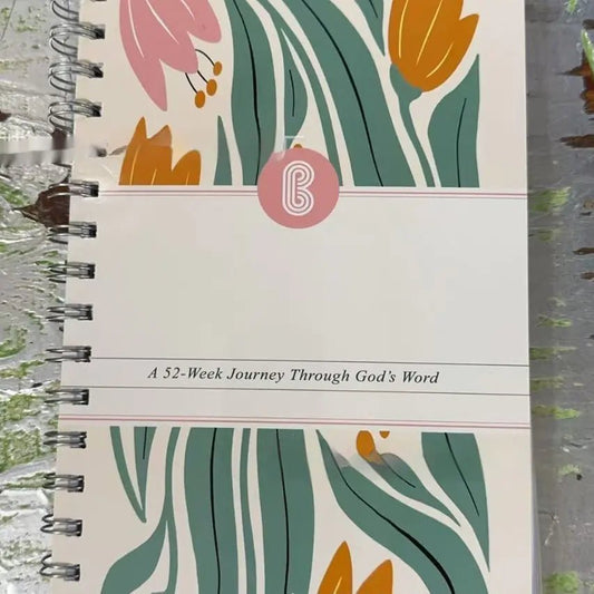 Floral Color Painting Spiral Notebook (A4/A5) | book lover gift box by NovelTeas