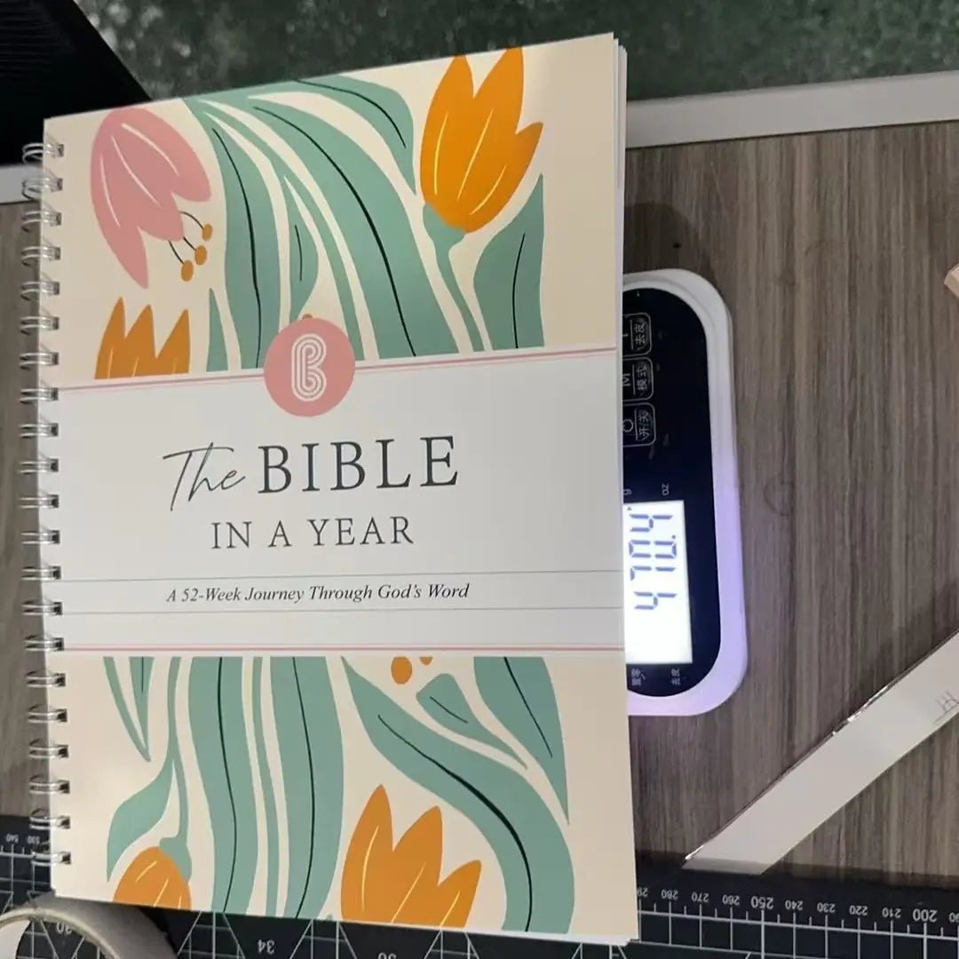 Floral Color Painting Spiral Notebook (A4/A5) | book lover gift box by NovelTeas