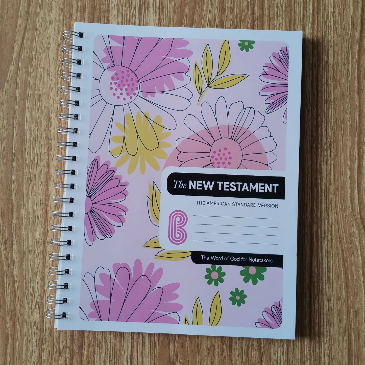 Floral Color Painting Spiral Notebook (A4/A5) | book lover gift box by NovelTeas