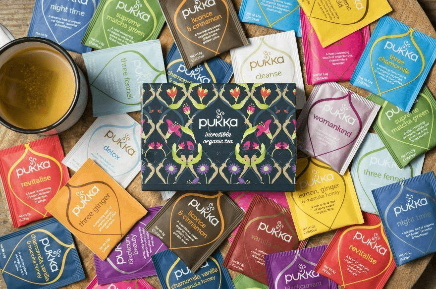 Pukka Organic Herbal Tea Bags, Popular Selection | book lover gift box by NovelTeas