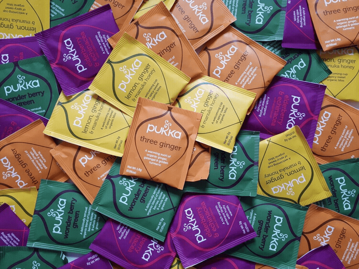 Pukka Organic Herbal Tea Bags, Popular Selection | book lover gift box by NovelTeas