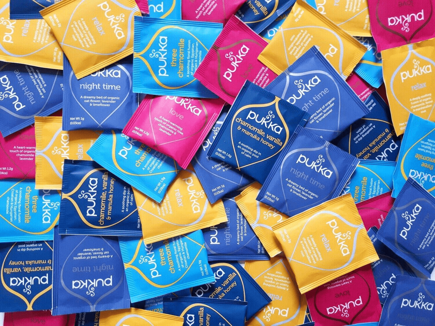 Pukka Organic Herbal Tea Bags, Popular Selection | book lover gift box by NovelTeas