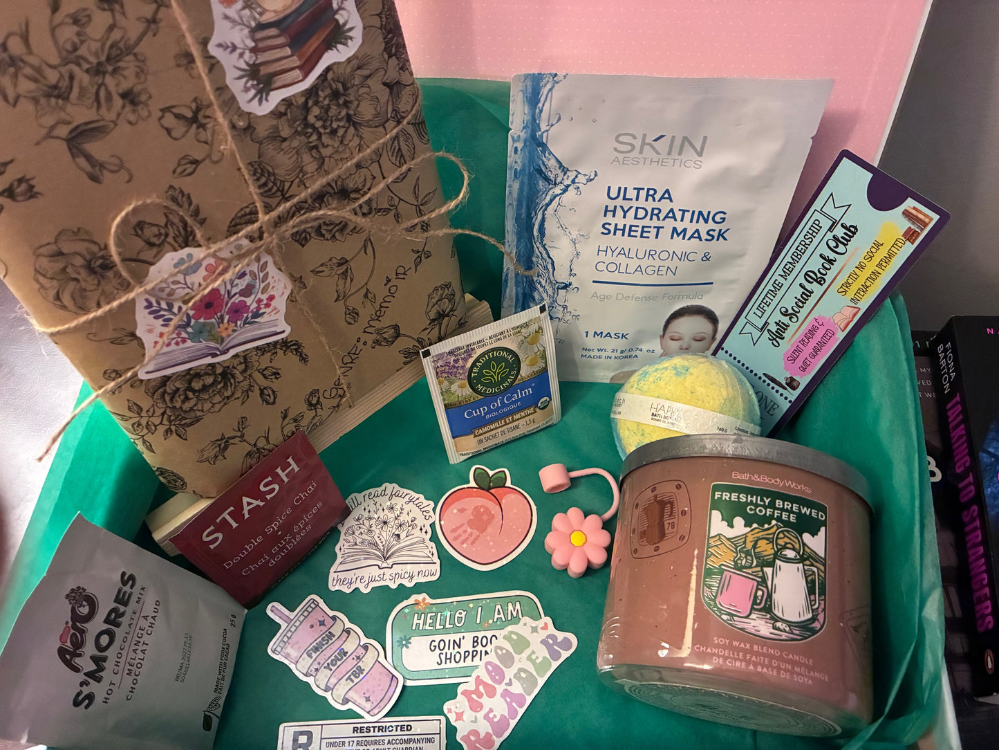 Blind Date With a Book – Self-Care & Stickers Bundle