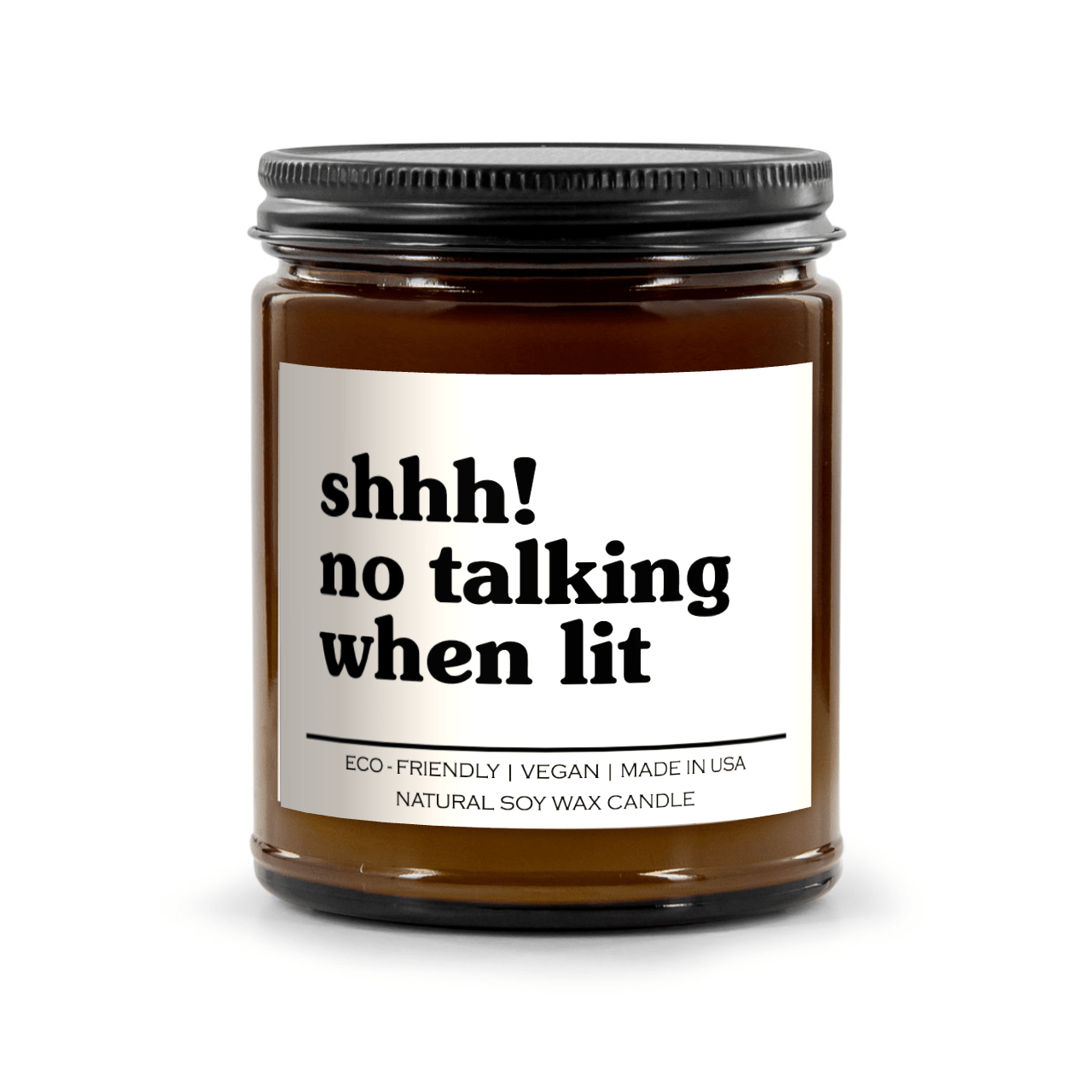 Shhh No Talking When Lit Candle | book lover gift box by NovelTeas