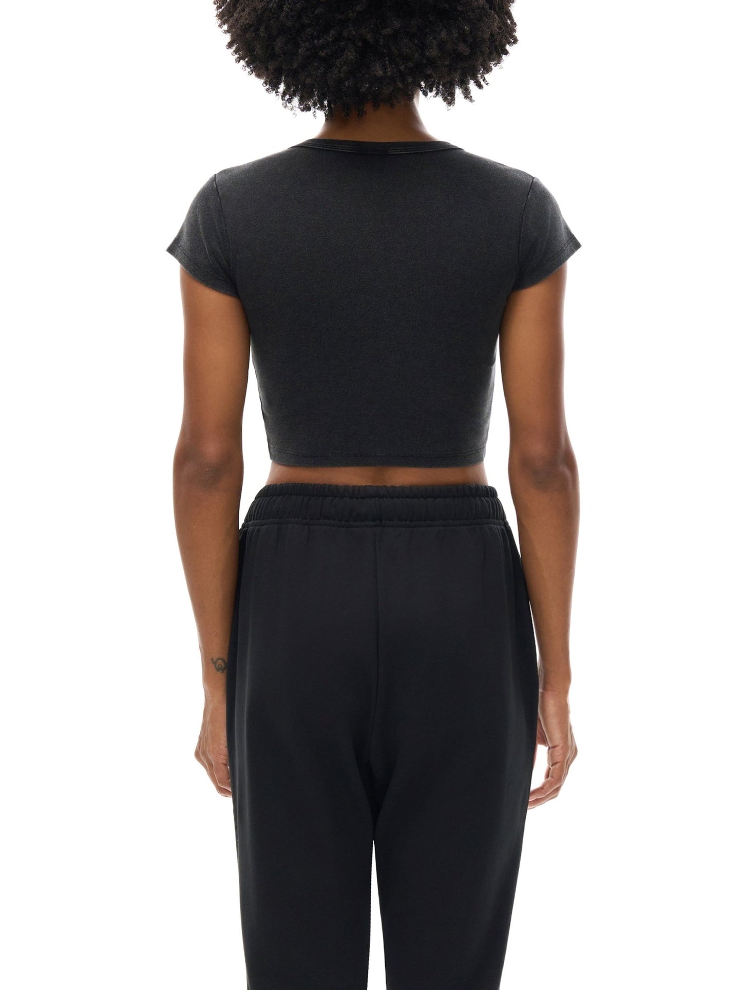 Snow Washed Crop Top | book lover gift box by NovelTeas