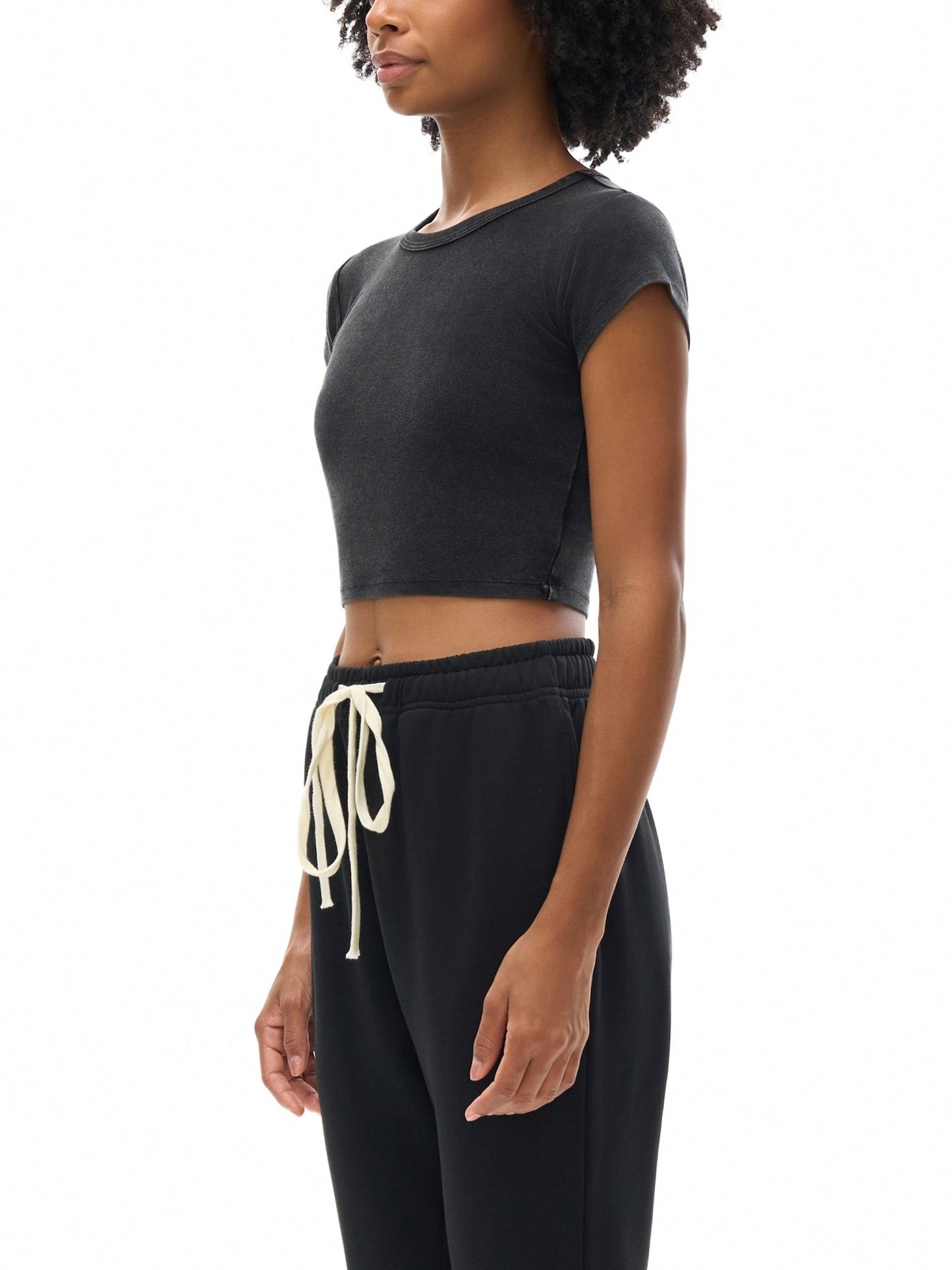 Snow Washed Crop Top | book lover gift box by NovelTeas