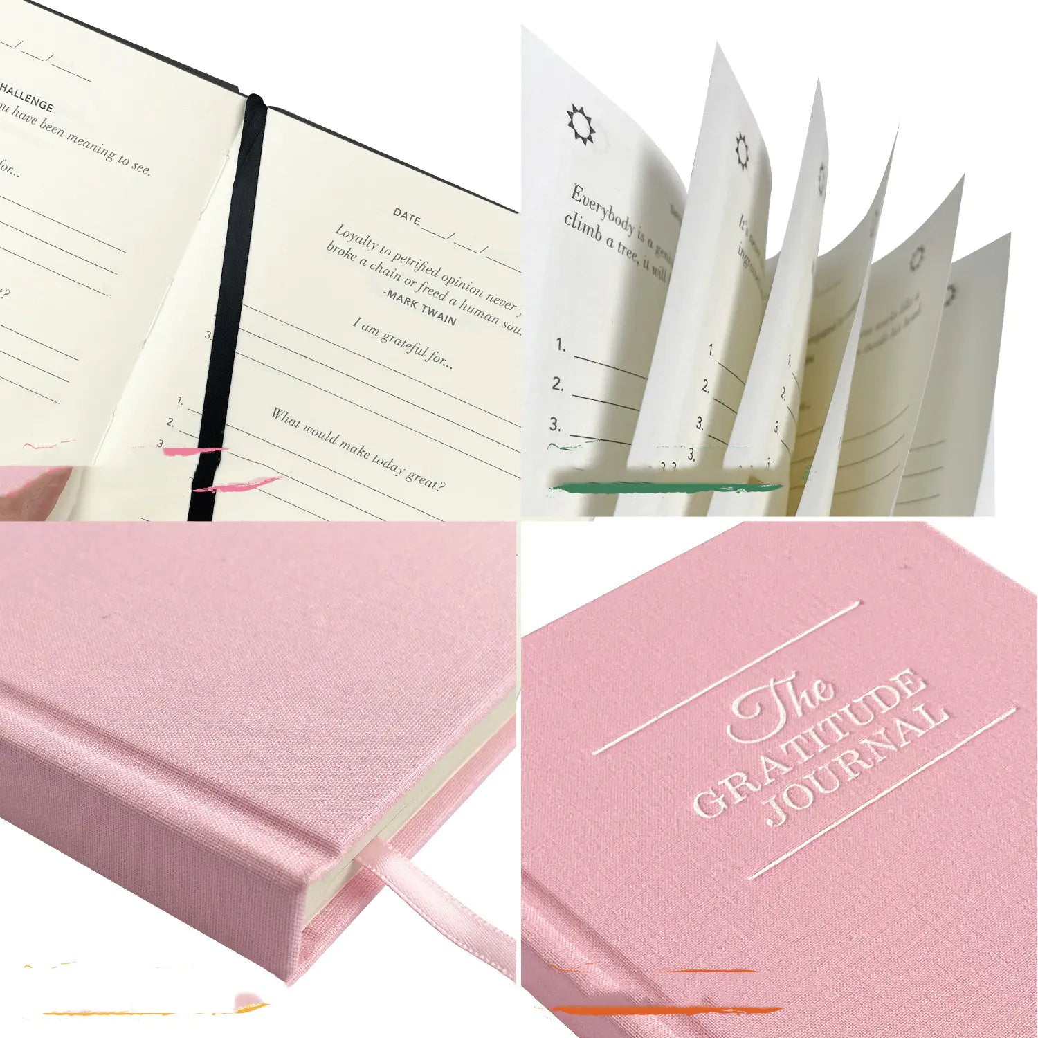 The Daily Gratitude Journal — For Reflection & Mindful Moments | book lover gift box by NovelTeas