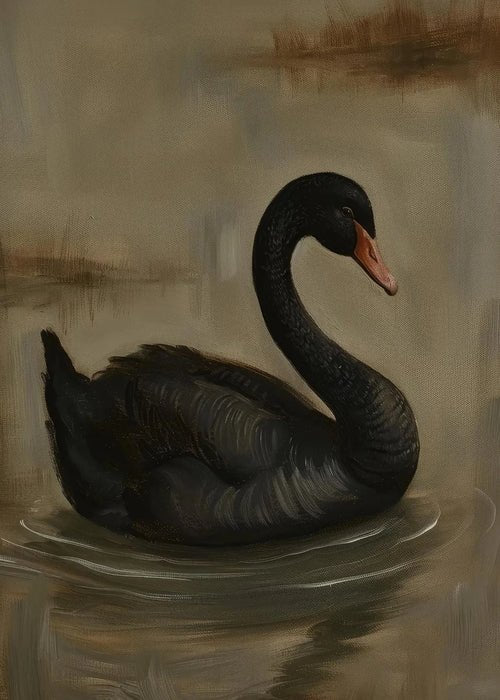 Victorian Woman Reading Bookish Swans Crow Poster Moth White Roses | book lover gift box by NovelTeas