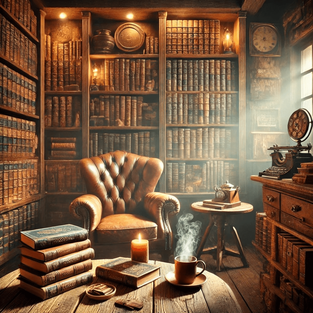 Vintage Bookshop | book lover gift box by NovelTeas