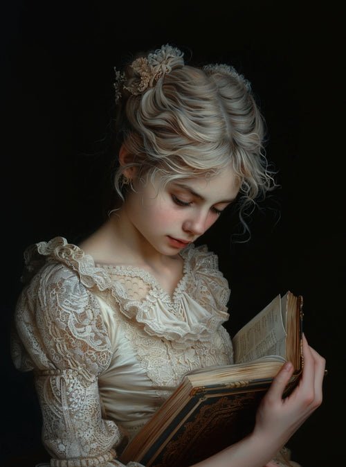 Vintage Bookstore Poster Dark Academia Floral Witchy Book Flower | book lover gift box by NovelTeas