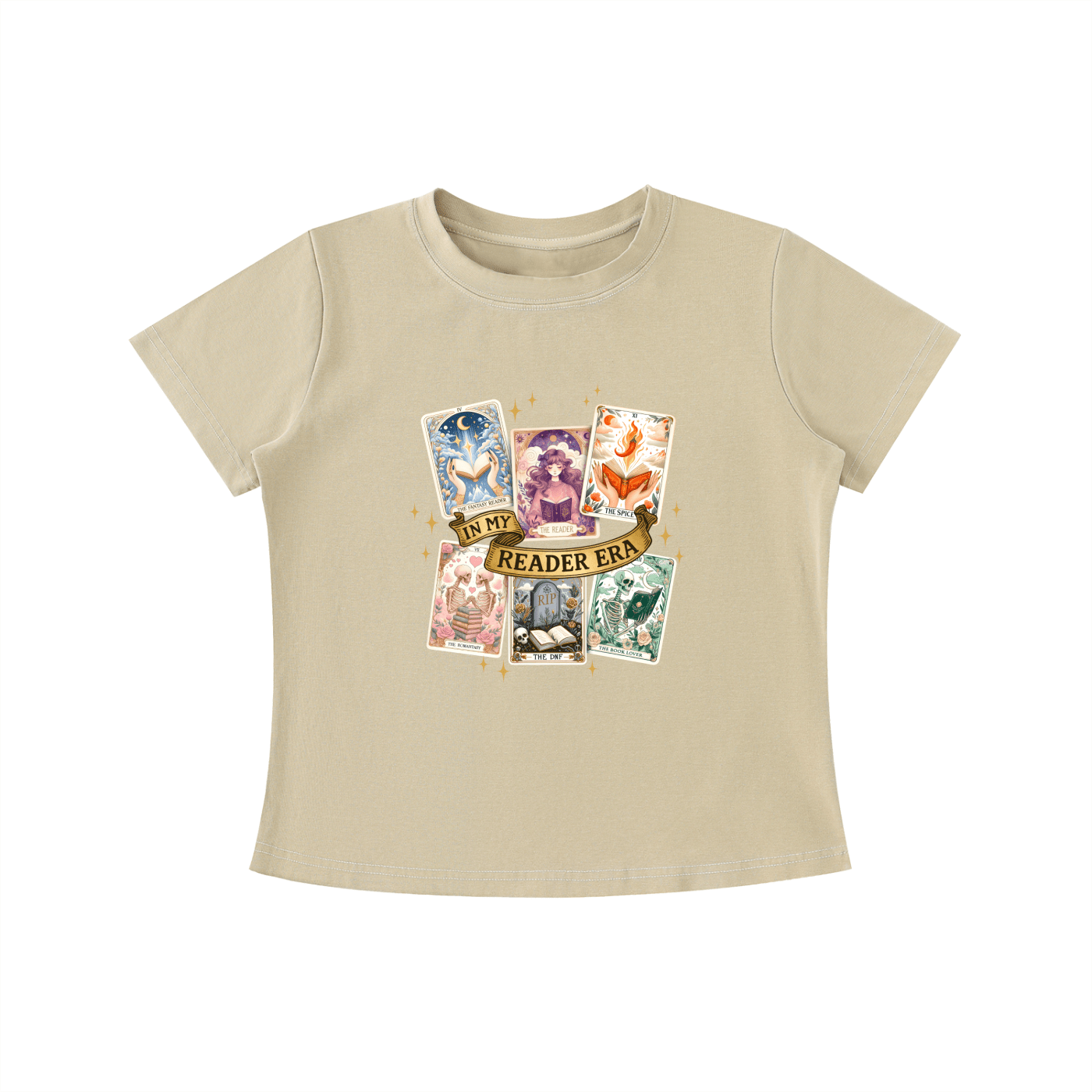 Vintage Wash Slim Fit T-shirt | book lover gift box by NovelTeas